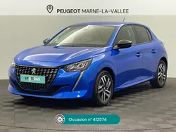 Bleu Utilisé 2022 Peugeot 208 Allure Citadine | 13 480 € (Super prix)
