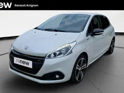 Blanc Utilisé 2018 Peugeot 208 GT-line Citadine | 10 299 € (Prix juste)