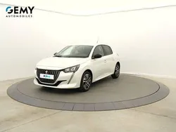 Blanc Utilisé 2022 Peugeot 208 Allure Citadine | 13 870 € (Prix juste)