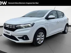 Blanc Utilisé 2023 Dacia Sandero Citadine | 14 999 € (Prix juste)