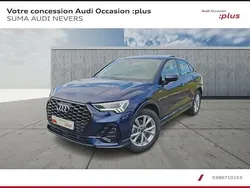 Bleu navarre métallisé Utilisé 2022 Audi Q3 Sportback S-Line SUV | 35 990 € (Prix juste)