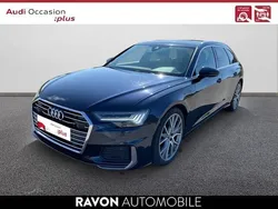 Bleu firmament métallisé Utilisé 2019 Audi A6 Design Break | 34 990 € (Prix cher)