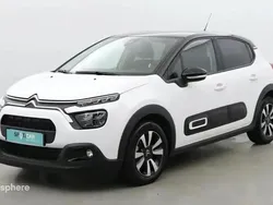 Blanc banquise (o) Utilisé 2023 Citroën C3 PureTech Citadine | 12 499 € (Bon prix)