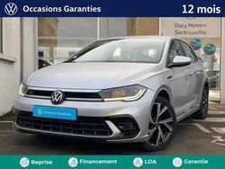 Reflet d'argent métallisé Utilisé 2022 VW Polo R-line Berline | 18 290 € (Prix juste)