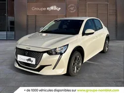 Blanc Utilisé 2020 Peugeot e-208 Allure Citadine | 12 890 € (Prix juste)