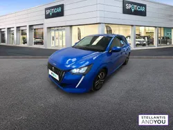 Bleu Utilisé 2021 Peugeot 208 Allure Citadine | 12 990 € (Prix juste)