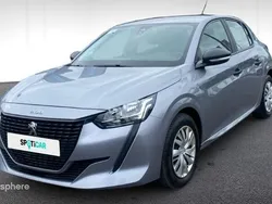 Gris Utilisé 2021 Peugeot 208 S Citadine | 10 480 € (Prix juste)