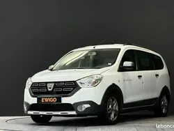 Blanc Utilisé 2020 Dacia Lodgy Stepway Monospace | 15 290 €