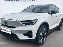 Blanc cristal métallisé/toit noir Utilisé 2024 Volvo XC40 Ultimate SUV | 49 900 € (Prix cher)