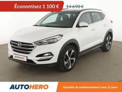 Blanc Utilisé 2017 Hyundai Tucson SUV | 13 590 € (Prix juste)