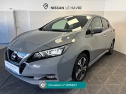 Gris Utilisé 2021 Nissan Leaf Tekna Citadine | 17 900 € (Prix juste)