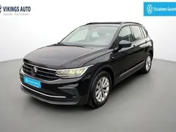 Deep black nacré Utilisé 2022 VW Tiguan Life SUV | 33 890 € (Prix juste)