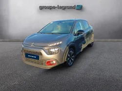 Noir Utilisé 2021 Citroën C3 PureTech Citadine | 10 780 € (Prix juste)