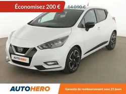 Blanc Utilisé 2021 Nissan Micra Acenta Citadine | 13 890 € (Prix juste)