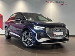 Bleu navarre métallisé Utilisé 2022 Audi Q4 e-tron S-Line SUV | 32 980 € (Bon prix)