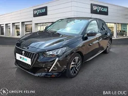 Noir Utilisé 2023 Peugeot 208 Allure Citadine | 15 840 € (Prix juste)