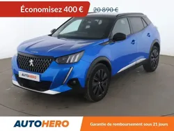 Bleu Utilisé 2021 Peugeot 2008 GT SUV | 20 490 € (Prix juste)
