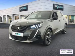 Gris Utilisé 2021 Peugeot 2008 GT SUV | 16 490 € (Prix juste)