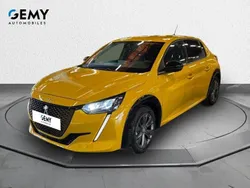Jaune Utilisé 2022 Peugeot e-208 Allure Citadine | 15 979 € (Bon prix)