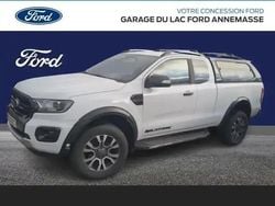 Blanc glacier Occasion 2023 Ford Ranger Wildtrack Pick-up | 36 990 € (Bon prix)