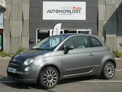 Gris Utilisé 2015 Fiat 500 Lounge Citadine | 6 990 € (Prix cher)