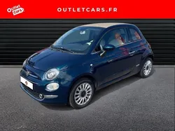 Epic blue métal Utilisé 2019 Fiat 500 Lounge Cabriolet | 12 900 € (Prix juste)