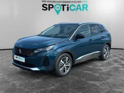 Bleu Utilisé 2021 Peugeot 3008 SUV | 24 990 € (Prix juste)