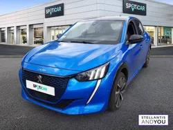 Bleu Utilisé 2020 Peugeot e-208 GT-line Citadine | 14 980 € (Prix assez cher)