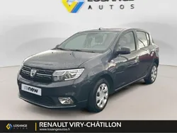 Gris Utilisé 2019 Dacia Sandero Essentiel Citadine | 10 690 € (Prix juste)