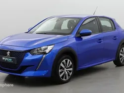 Gris Utilisé 2021 Peugeot e-208 Active Citadine | 14 499 € (Bon prix)