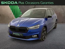 Bleu racing toit noir Utilisé 2024 Skoda Fabia Monte Carlo Berline | 24 900 € (Prix juste)