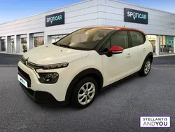 Blanc Utilisé 2021 Citroën C3 Feel Citadine | 9 889 € (Bon prix)
