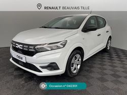 Blanc Occasion 2023 Dacia Sandero Essentiel Citadine | 11 490 € (Prix juste)