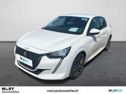 Blanc Utilisé 2020 Peugeot 208 Allure Citadine | 13 490 € (Prix juste)