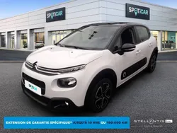 Blanc Utilisé 2019 Citroën C3 PureTech Citadine | 10 290 € (Prix juste)