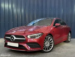 Rouge Utilisé 2020 Mercedes CLA250e AMG line Berline | 28 490 €