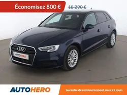 Bleu Utilisé 2017 Audi A3 Sportback Business Berline | 17 490 € (Prix assez cher)