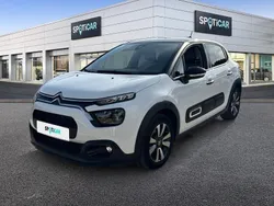 Blanc banquise (o) noir perla nera Utilisé 2023 Citroën C3 PureTech Citadine | 14 490 € (Prix assez cher)