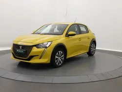 Jaune Utilisé 2021 Peugeot e-208 Active Citadine | 15 890 € (Prix juste)