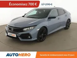 Gris Utilisé 2018 Honda Civic Berline | 16 590 € (Prix juste)