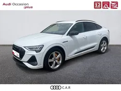 Blanc Utilisé 2020 Audi e-tron Sportback Design SUV | 35 900 € (Prix juste)