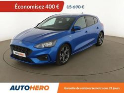 Bleu Utilisé 2019 Ford Focus ST-Line Berline | 15 290 € (Prix juste)