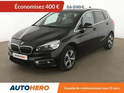 Noir Utilisé 2017 BMW 216 Active Tourer Luxury Line Monospace | 15 590 € (Prix juste)