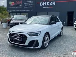 Blanc Utilisé 2019 Audi A1 Sportback S-Line Citadine | 22 990 € (Prix cher)