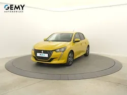 Jaune Utilisé 2021 Peugeot 208 Allure Citadine | 14 000 € (Prix juste)