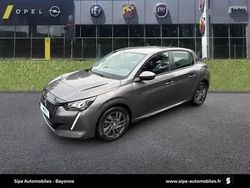 Gris Utilisé 2021 Peugeot 208 S Citadine | 14 490 € (Prix juste)