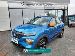 Bleu Utilisé 2021 Dacia Spring Comfort Plus Citadine | 10 990 € (Prix assez cher)