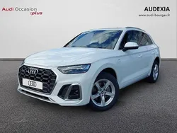 Blanc ibis Utilisé 2021 Audi Q5 S-Line SUV | 40 490 € (Prix juste)
