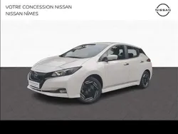 Blanc Utilisé 2022 Nissan Leaf Acenta Citadine | 14 869 € (Prix juste)
