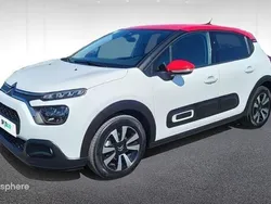 Blanc Utilisé 2023 Citroën C3 PureTech Citadine | 11 448 € (Prix juste)